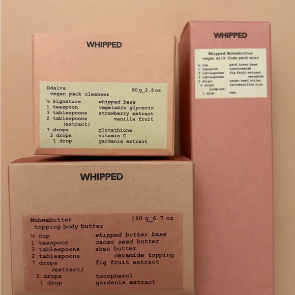 Whipped Vegan Skincare Set